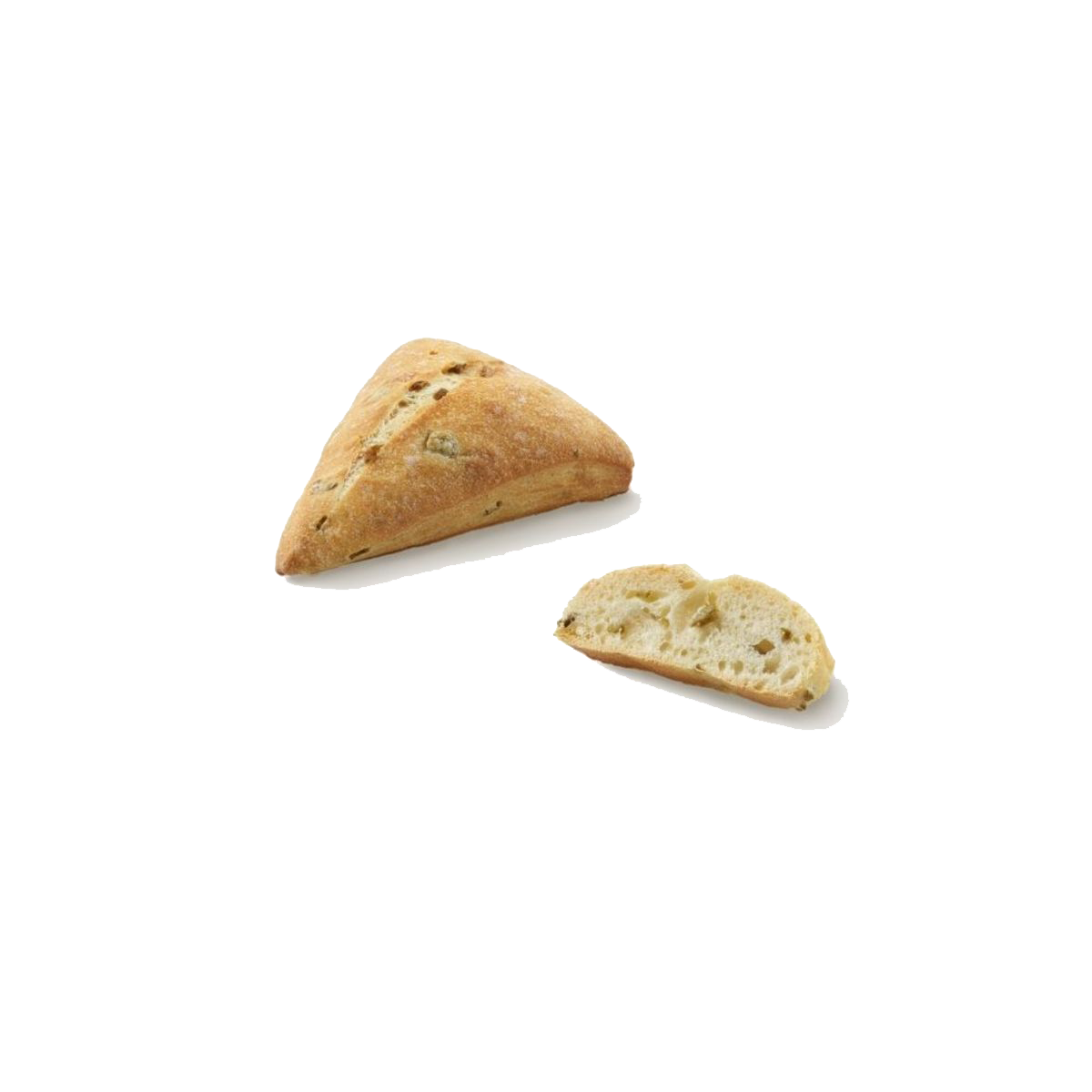 PETIT PAIN TRIANGLE AUX OLIVES VERTES 45G