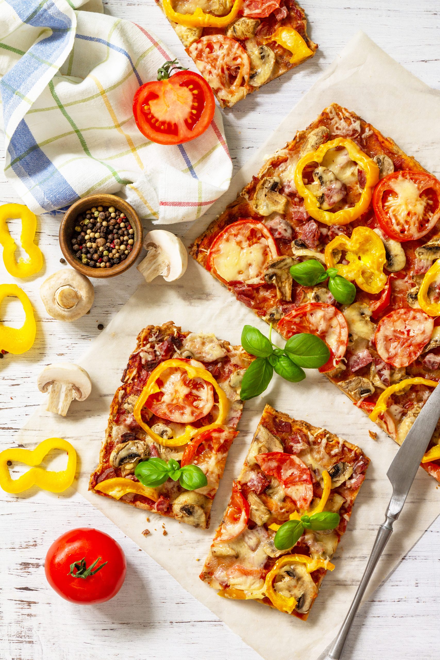 Pâte à pizza feuilletée