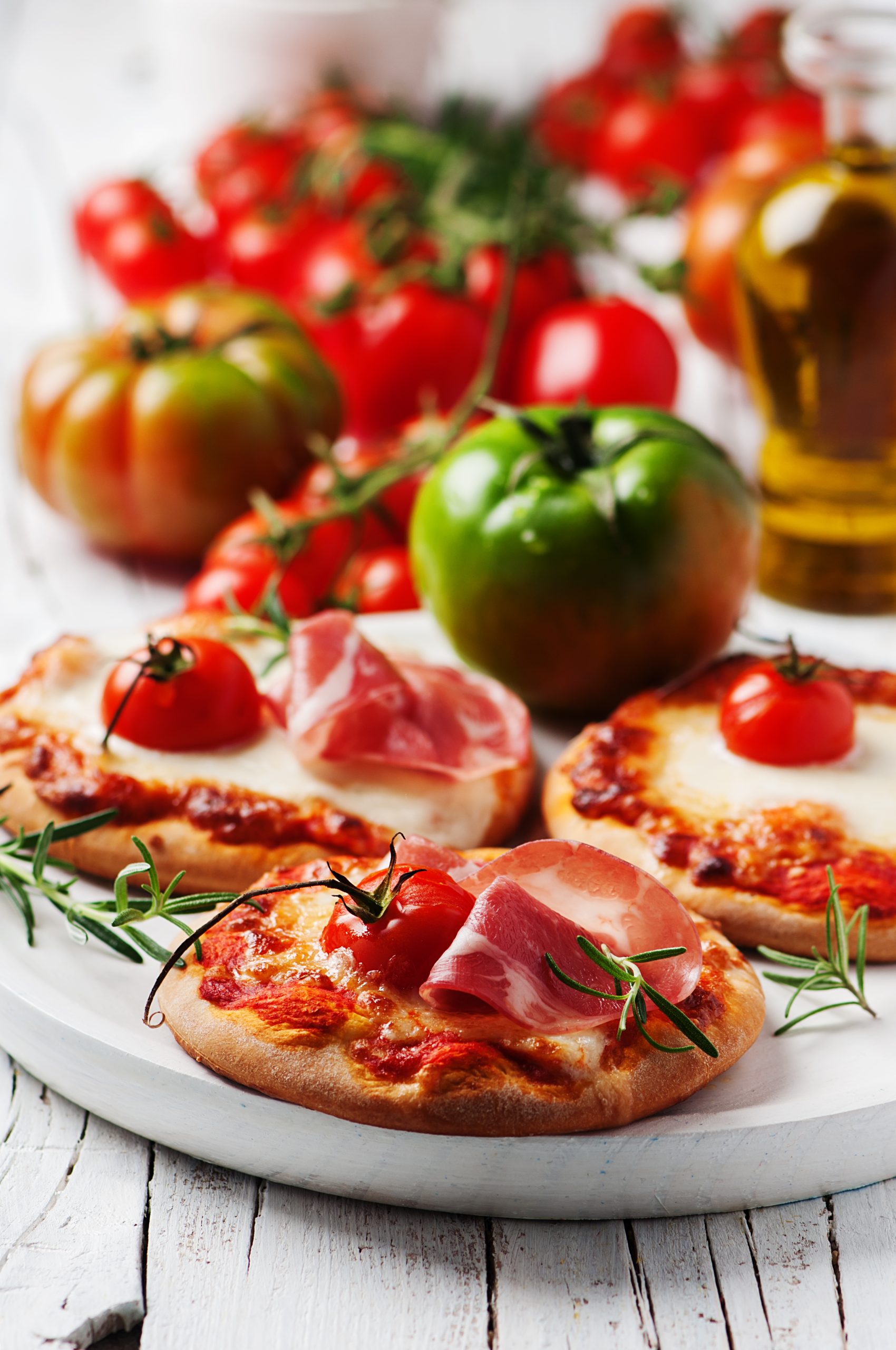 Mini pâte à pizza complète