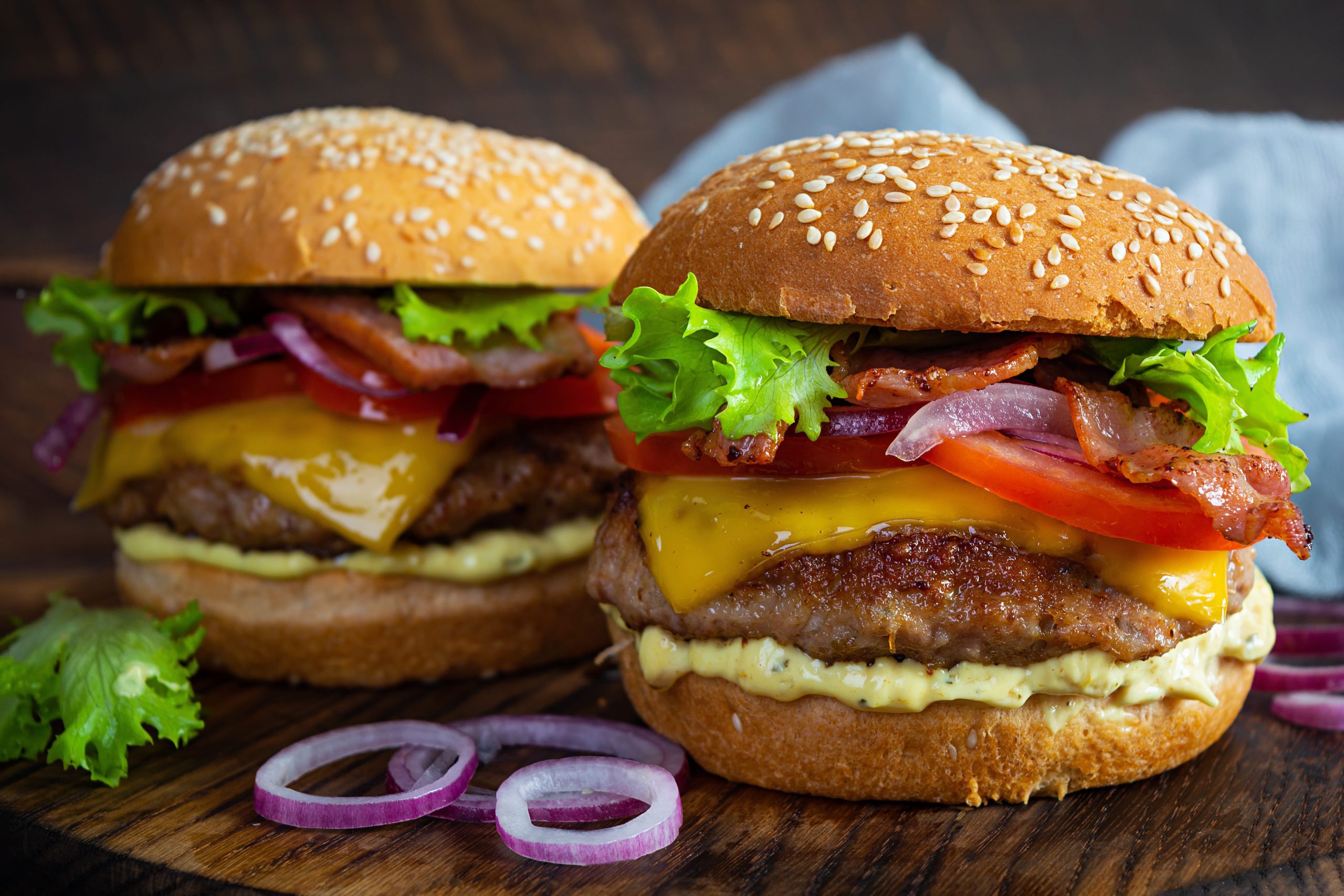 Pain Burger Géant Complet